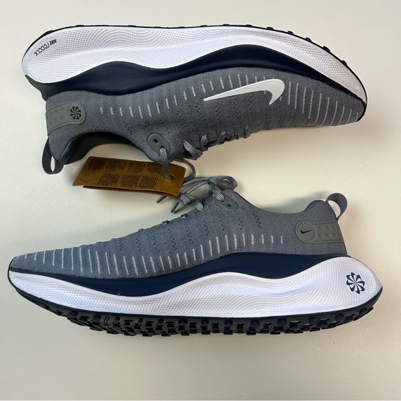 Nike Men’s React x Infinity Run 4 Sneakers Size 12.5 Gray NWT - Picture 5 of 9